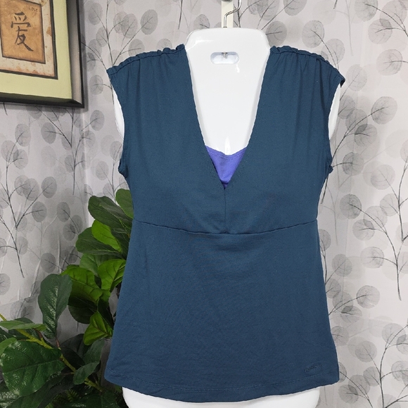 Patagonia Morning Glory Yoga Top - Picture 2 of 10